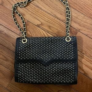 Rebecca Minkoff bag with gold studs